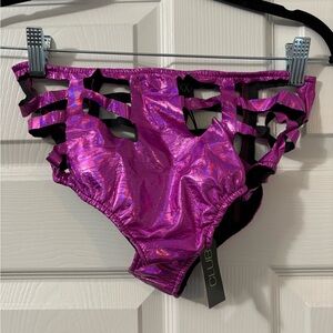 Dolls Kill / Club Exx Violet Rave Bottoms